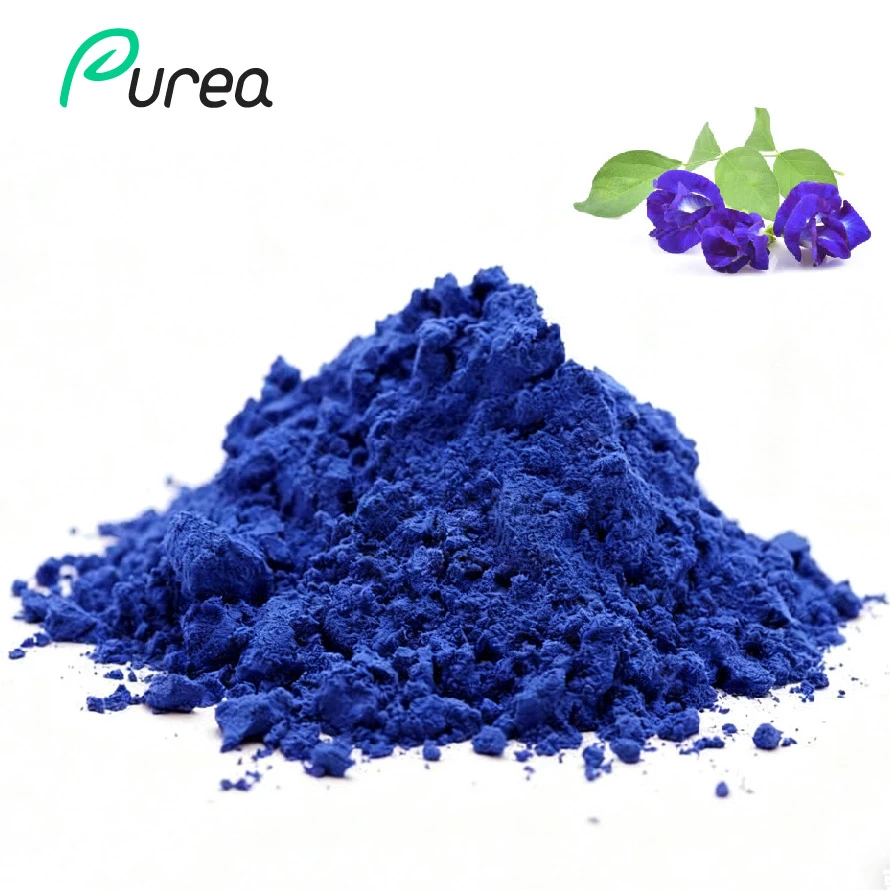 Pulbere de flori de mazăre de fluture albastru